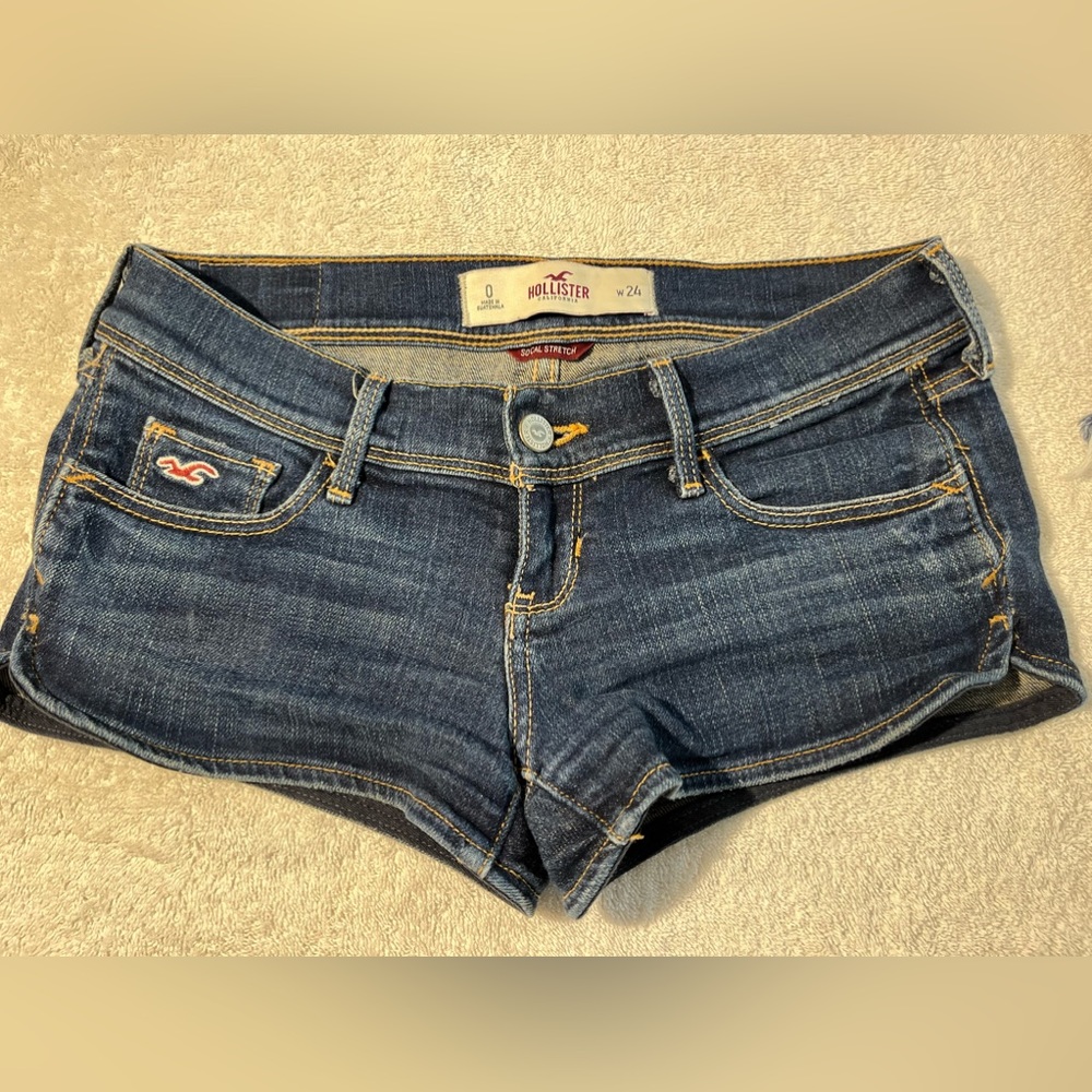Hollister Size 0 Jean Shorts w24